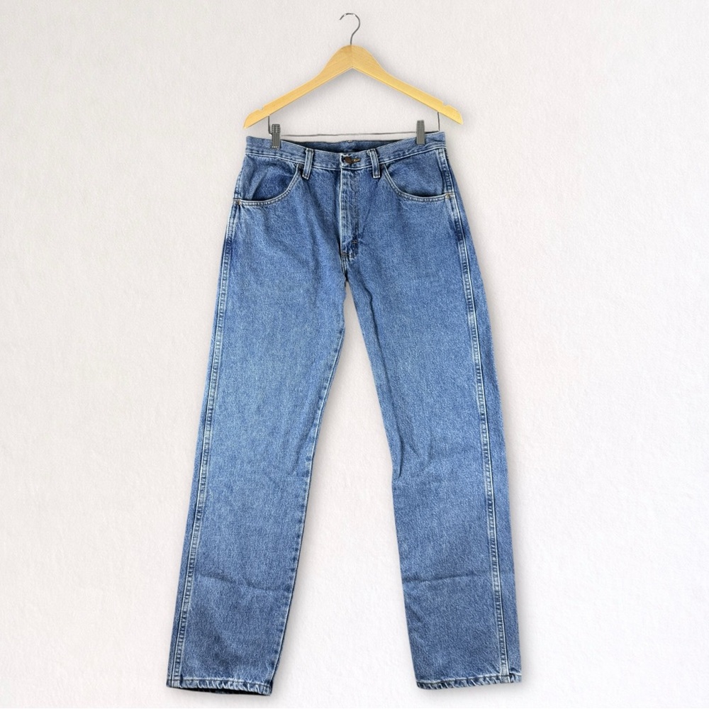 Rustler Regular Fit Jeans Light Wash Denim 33x32